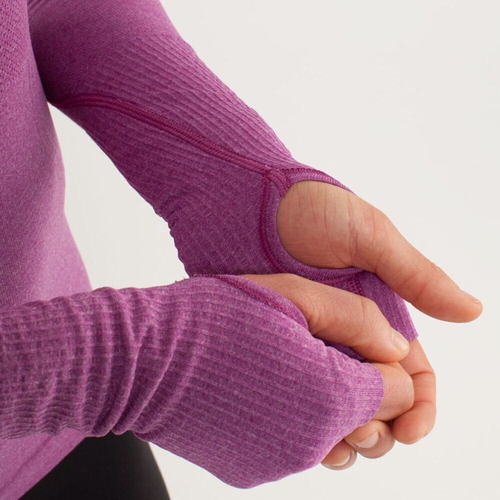 Lululemon Run: Swiftly Tech 1/2 Zip- Ultra Violet- Size 6 - Picture 13 of 15